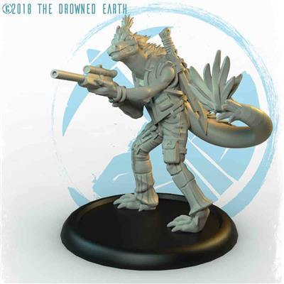 Kohua - Sorrian Jägare från The Drowned Earth Olmec Games