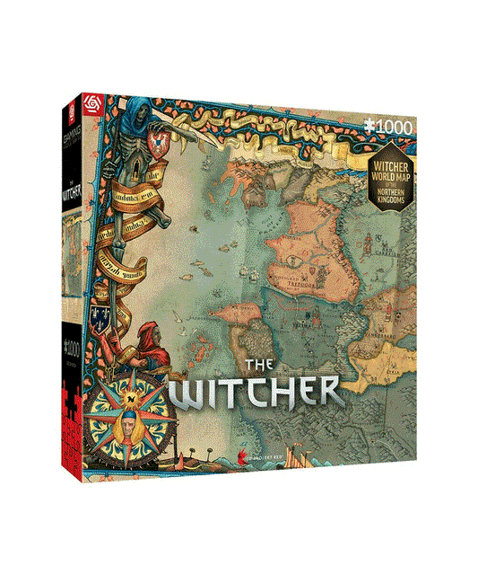The Witcher 3 The Northern Kingdoms Pussel 1000pcs