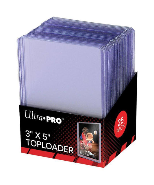 UP - 3" x 5" Toploader (25 bitar)