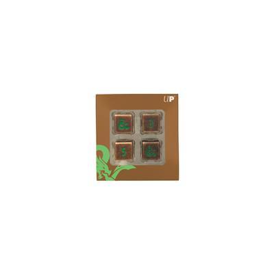 UP - Heavy Metal Fall 21 Copper and Green D6 Tärningsset för Dungeons & Dragons Ultra Pro