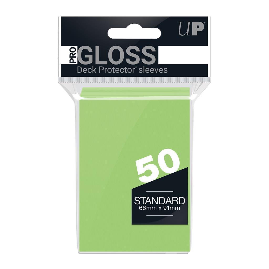 UP - Standard Sleeves - Lime Green (50 Sleeves) Ultra Pro