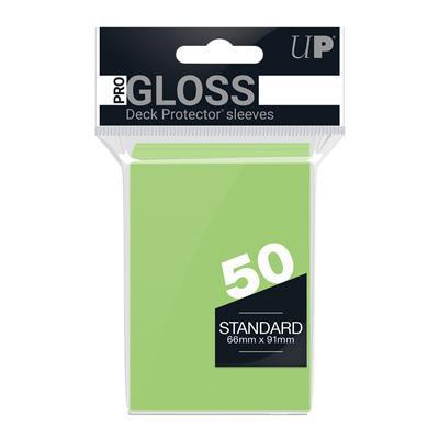 UP - Standard Sleeves - Lime Green (50 Sleeves) Ultra Pro