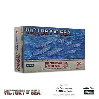 Victory at Sea - IJN Ubåtar & MTB Sektioner - EN Warlord Games