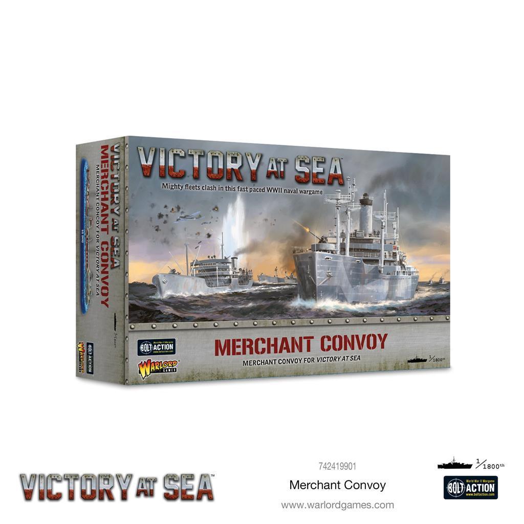 Victory at Sea - Merchant Convoy - EN Warlord Games