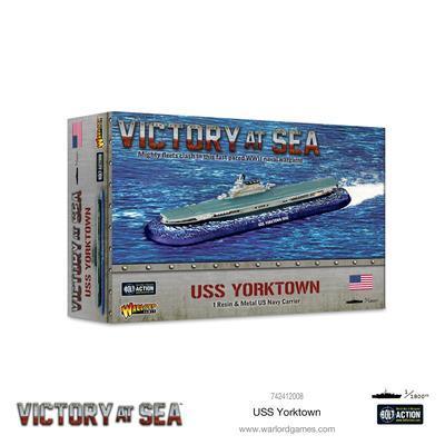 Victory at Sea - USS Yorktown Modell Warlord Games