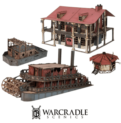 Warcradle Scenics: Black Lake Bayou Set Warcradle Studios