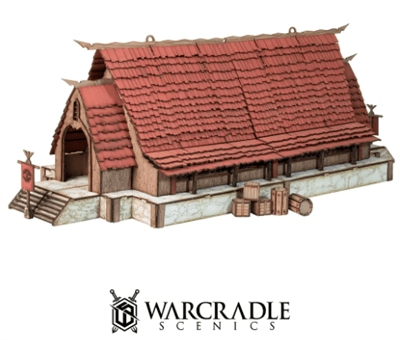 Warcradle Scenics - Estun Village - Långhall Warcradle Studios