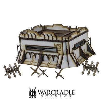 Warcradle Scenics: Omega Defence - Stort Bunker Kit Warcradle Studios