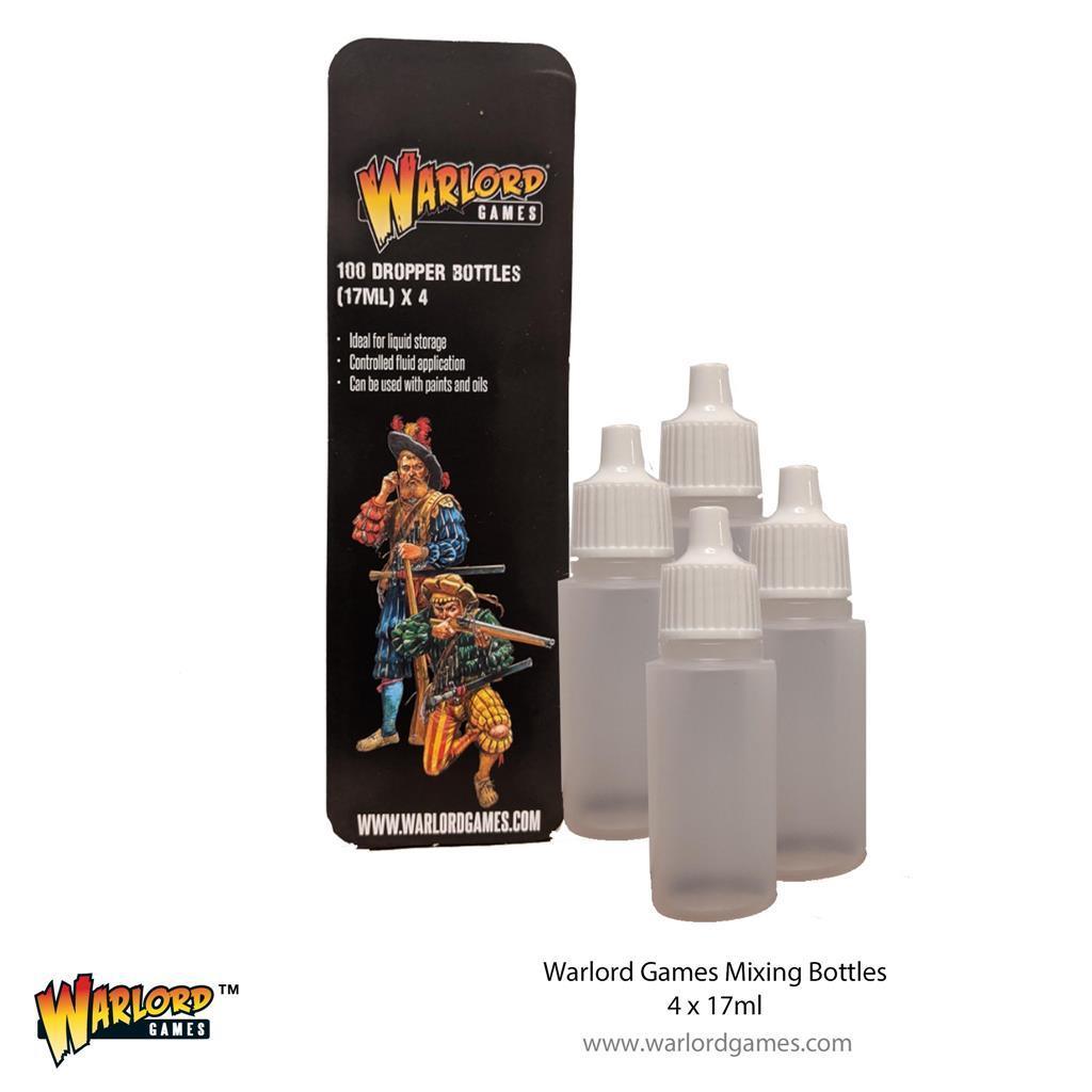 Warlord Mixing flaskor (4 st) x 17ml Warlord Games