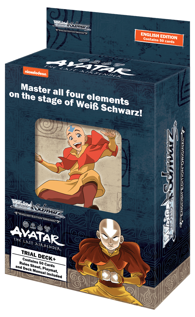 Weiß Schwarz - Avatar: The Last Airbender Trial Deck+ Display (6 Decks) - EN Bushiroad