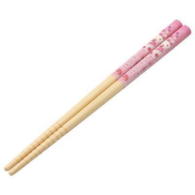 Wooden Ätpinnar 16,5 cm Sweety pink - Hello Kitty