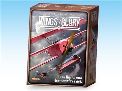 WW1 Wings of Glory Regler och Tillbehör Pack - EN Ares Games