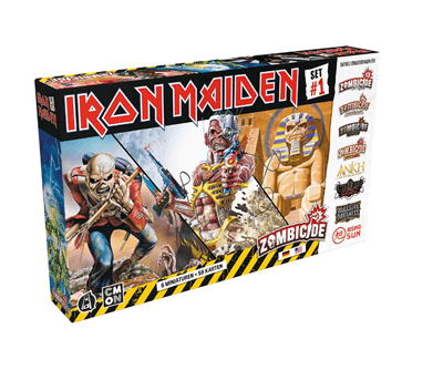 Zombicide - Iron Maiden Karaktärspaket 1 - EN/DE CMON