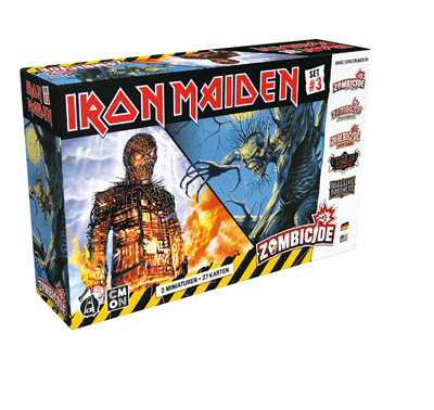 Zombicide - Iron Maiden Karaktärsset 3 - EN/DE CMON