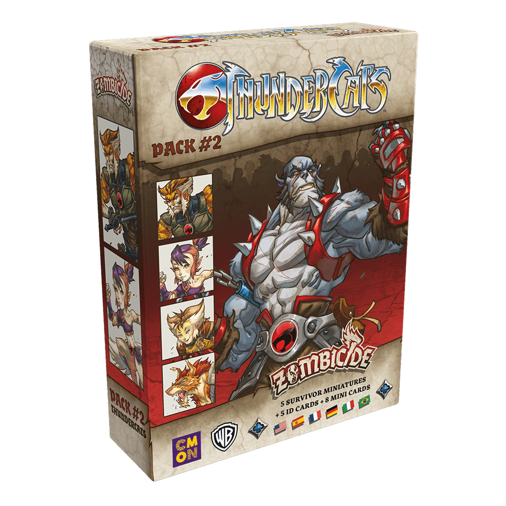 Zombicide – Thundercats Pack 2 Expansion Asmodee DE